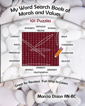 My Word Search Book Of Morals And Values