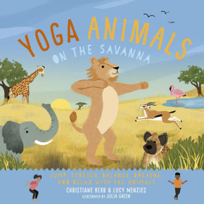 Yoga Animals on the Savanna