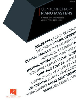 Contemporary Piano Masters - 2nd Edition: 40 Pieces from the World's Leading Piano Composers