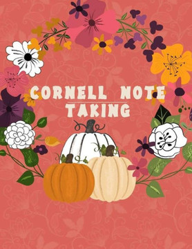 Cornell note taking: Note Taking Notebook, For Students, Writers, school supplies list, Notebook 8.5 x 11- 120 Pages