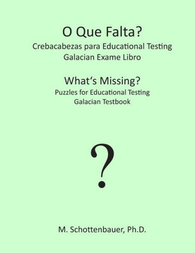 What's Missing? Puzzles for Educational Testing: Galician Testbook