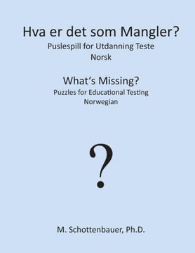 Hva er det som Mangler? Puslespill for Utdanning Teste: Norsk