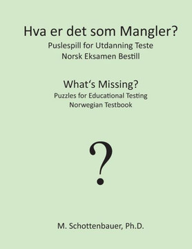 Hva er det som Mangler? Puslespill for Utdanning Teste: Norsk Eksamen Bestill