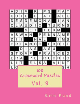 100 Crossword Puzzles Vol. 8