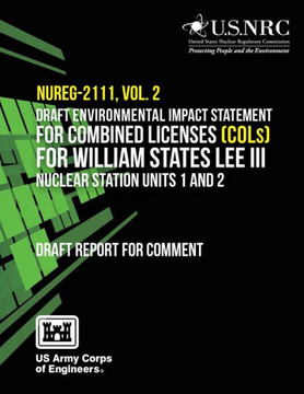 Draft Environmental Impact Statement for Combined Licenses (COLs) for William States Lee III Nuclear Station Units 1 and 2
