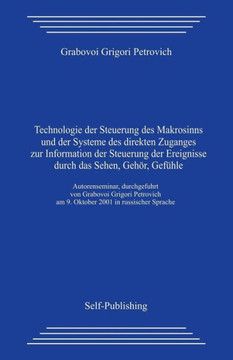 Technologie Der Steuerung Des Makrosinns