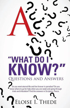 ""What Do I Know?"" : 9781498444699