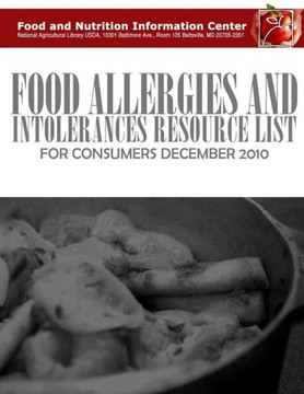 Food Allergies and Intolerances Resource List for Consumers