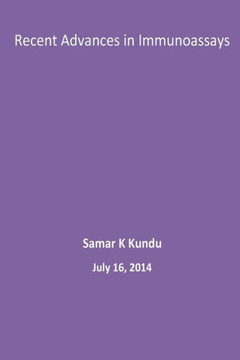Recent Advances in Immunoassays : 9781500552312