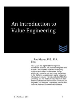 An Introduction to Value Engineering