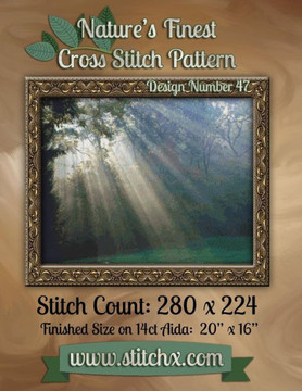 Nature's Finest Cross Stitch Pattern: Design Number 47