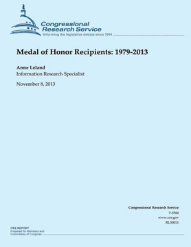 Medal of Honor Recipients: 1979-2013