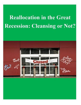 Reallocation in the Great Recession: Cleansing or Not? Reallocation in the Great Recession: Cleansing or Not?