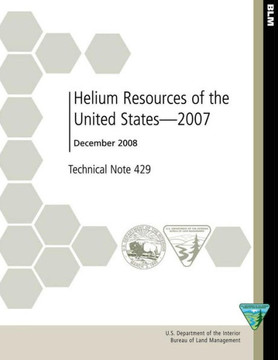 Helium Resources of the United States- 2007