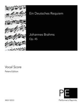 Ein Deutsches Requiem : 9781506199245 Ein Deutsches Requiem : 9781506199245
