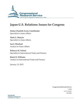 Japan-U.S. Relations: Issues for Congress