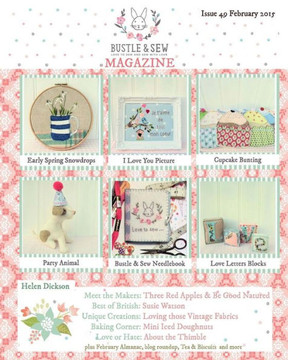 Bustle & Sew Magazine Issue 49: February 2015