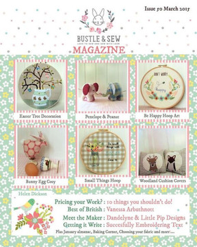 Bustle & Sew Magazine Issue 51: March 2015