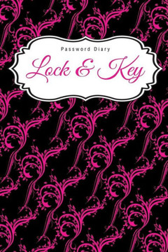 Password Diary: Lock & Key