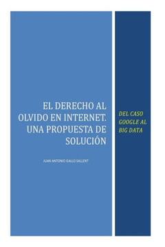 El Derecho al Olvido en Internet: Del caso Google al Big Data