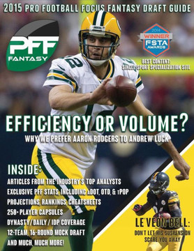 2015 Pro Football Focus Fantasy Draft Guide : 9781511459853