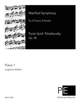 Manfred Symphony: Piano 1