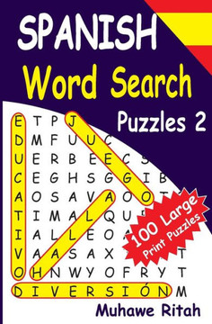 Spanish Word Search Puzzles 2 - Large Print