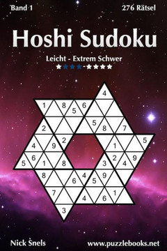 Hoshi Sudoku - Leicht bis Extrem Schwer - Band 1 - 276 REtsel