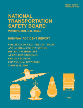 Highway Accident Report: Collision of CSXT Freight Train and Murray County School District School Bus at Railroad/Highway Grade Crossing Conasa Highway Accident Report: Collision of CSXT Freight Train and Murray County School District School Bus at Railroad/Highway Grade Crossing Conasa