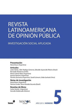 Revista Latinoamericana de Opinian Peblica N?? : 9781514142530