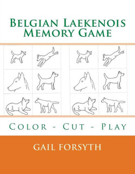 Belgian Laekenois Memory Game: Color - Cut - Play