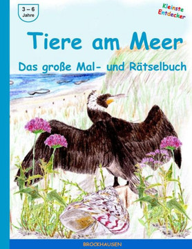 Tiere am Meer - Das grosse Mal- und REtselbuch: Farbausgabe