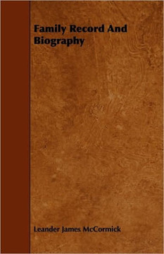 Family Record and Biography
