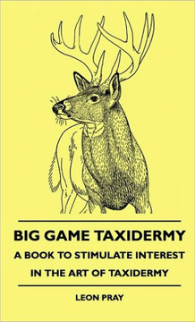 Big Game Taxidermy - A Book To Stimulate Interest In The Art Of Taxidermy - 9781445514543