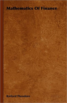 Mathematics Of Finance