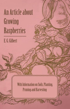 An Article about Growing Raspberries with Information on Soils, Planting, Pruning and Harvesting An Article about Growing Raspberries with Information on Soils, Planting, Pruning and Harvesting