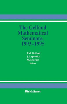 The Gelfand Mathematical Seminars, 1993-1995