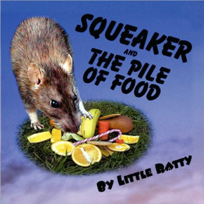 Squeaker And The Pile Of Food