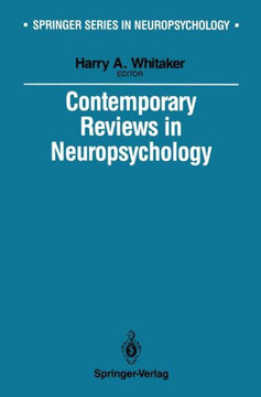 Contemporary Reviews in Neuropsychology Contemporary Reviews in Neuropsychology
