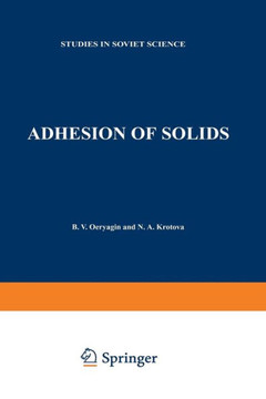 Adhesion of Solids
