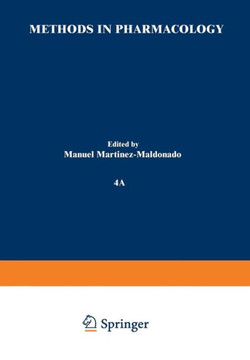 Methods in Pharmacology: Volume 4a Renal Pharmacology