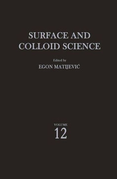 Surface and Colloid Science - 9781461332060