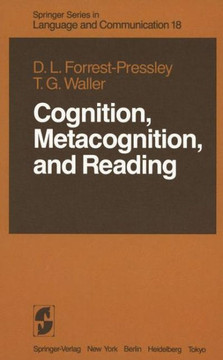 Cognition, Metacognition, and Reading