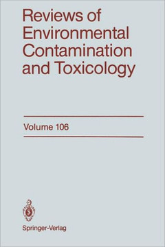 Reviews of Environmental Contamination and Toxicology - 9781461284024