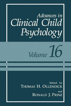 Advances in Clinical Child Psychology - 9781475790436