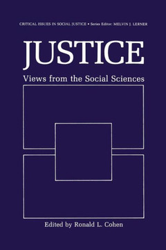 Justice: Views from the Social Sciences