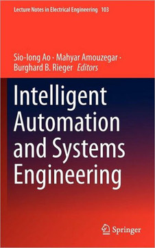 Intelligent Automation and Systems Engineering - 9781461403722
