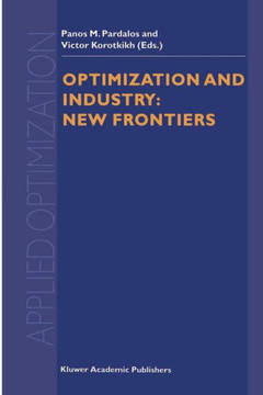 Optimization and Industry: New Frontiers