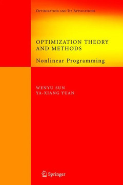 Optimization Theory and Methods: Nonlinear Programming