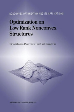 Optimization on Low Rank Nonconvex Structures Optimization on Low Rank Nonconvex Structures